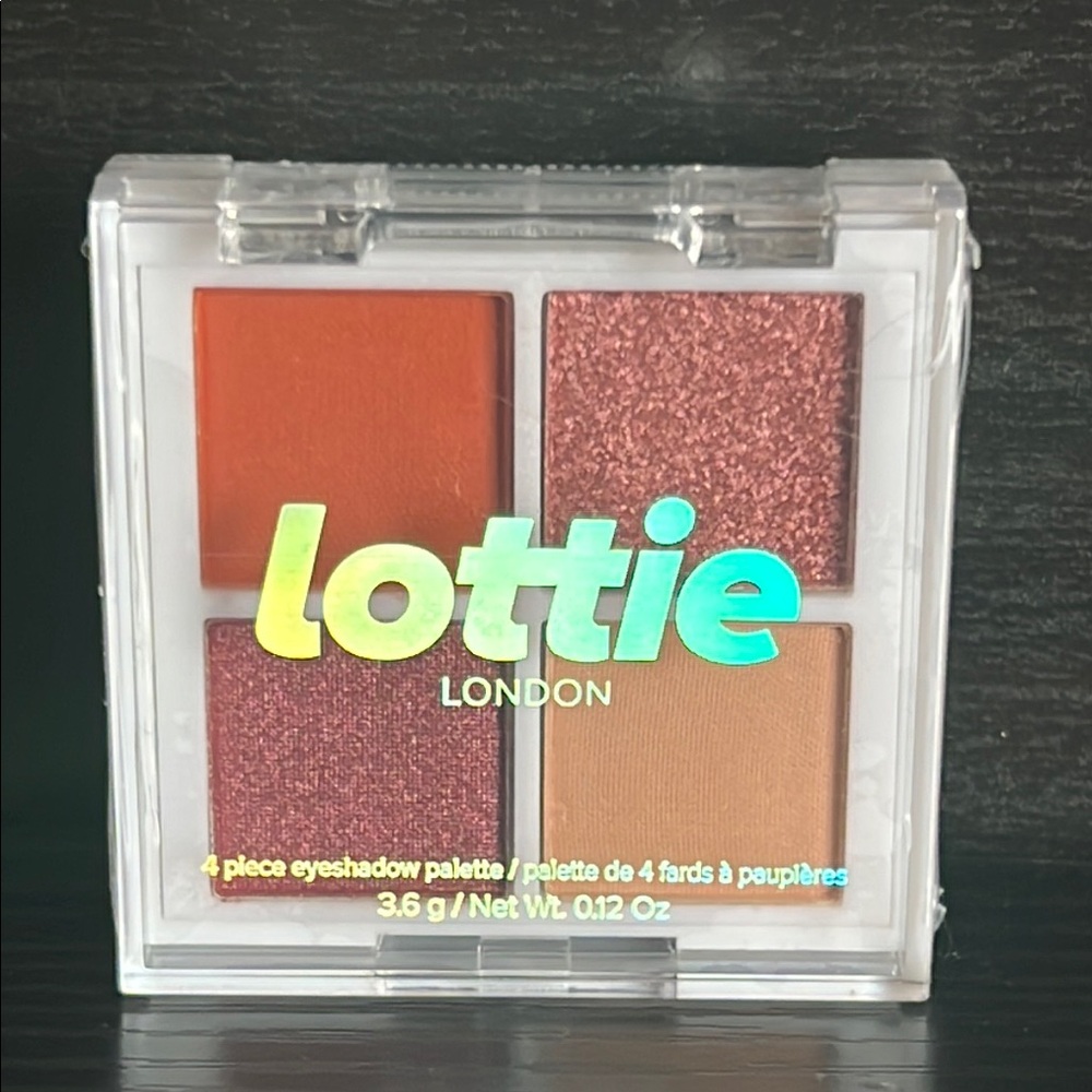 Lotttie London THE RUSTS Mini Eyeshadow Quad